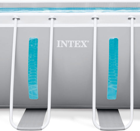Intex Prism Frame Clearview Above Ground Round Pool 400x200x122cm