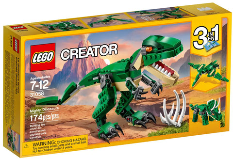 LEGO - Creator 3 in 1 Mighty Dinosaurs 170 Pieces