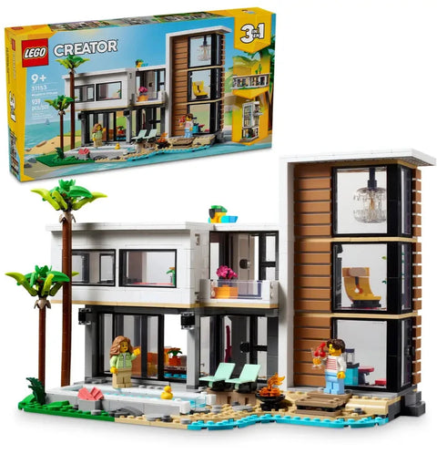 LEGO - Creator 3 in 1 Modern House 939 Pieces