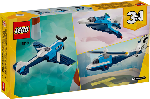 LEGO - Creator 3 in 1 Aircraft Race Plane 31160 178 Pieces