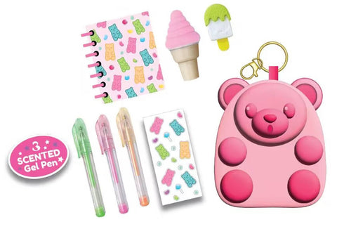 Hot Focus Mini Stationery Carrier Gummy Bear Writing Fun Set