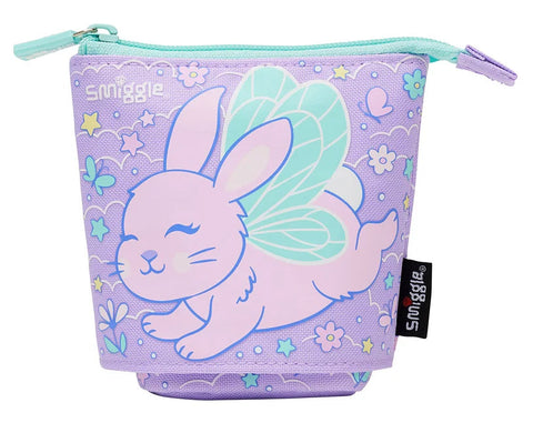 Smiggle Blast Off Lilac Stand N' Slide 2 in 1 Pencil Case