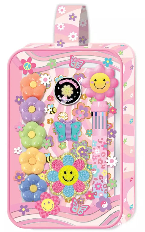 Hot Focus Stationary Essentials Groovy Flower Writing Fun Set