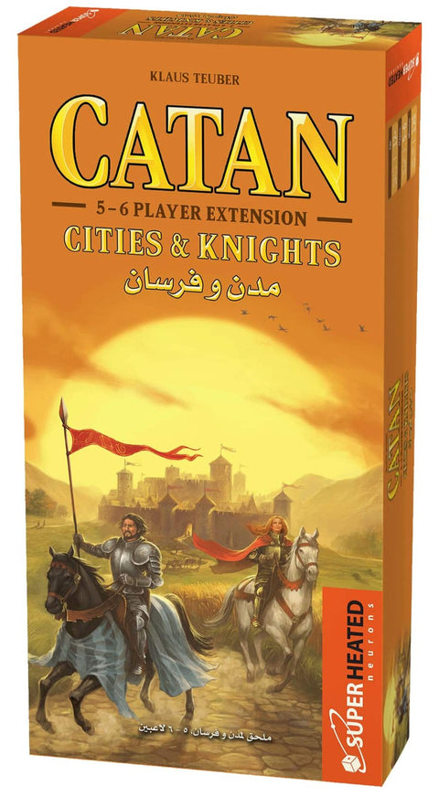 Catan Cities & Knights Extention 5-6 Players Ar/En