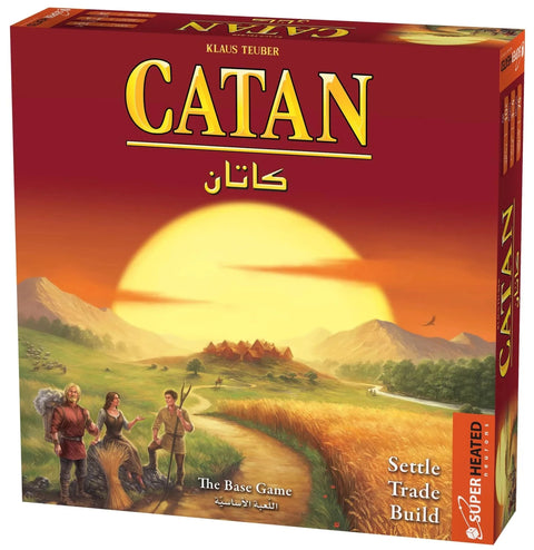 Catan Base Game 3-4 Players En/Ar