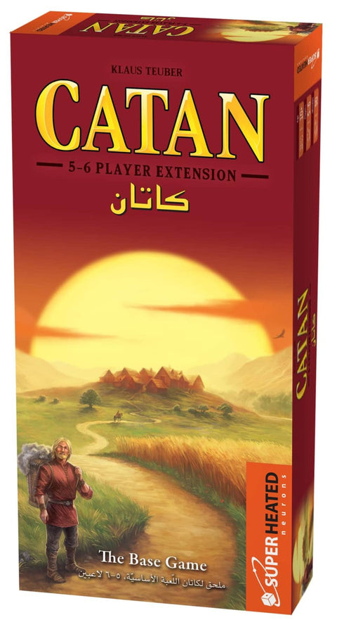 Catan Base Game Extention 5-6 Players En/Ar