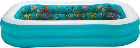 3D Undersea Adventure™ Family Pool 262x175x51cm