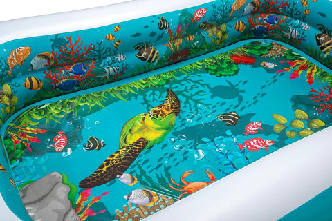 3D Undersea Adventure™ Family Pool 262x175x51cm