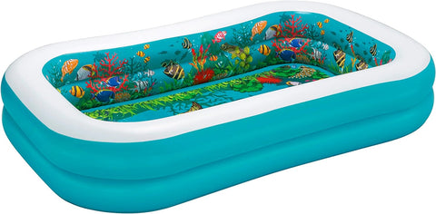 3D Undersea Adventure™ Family Pool 262x175x51cm