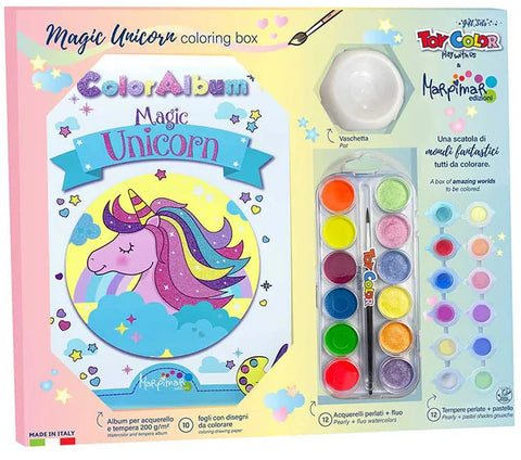 Magic Unicorn Coloring Box