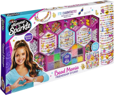 Cra-Z-Art Shimmer 'N Sparkle Bead Mania Friendship Studio