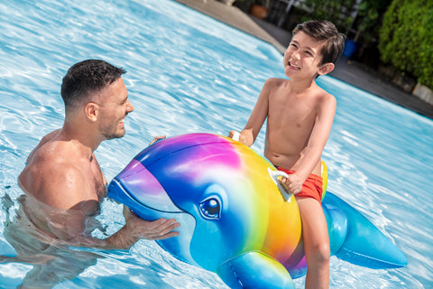 Bestway Dolphin Daydream Ride-On 168x66cm