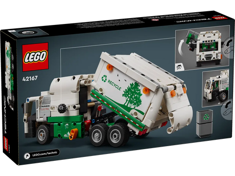 LEGO - Technic Mack LR Electric Garbage Truck 42167 503 Pieces