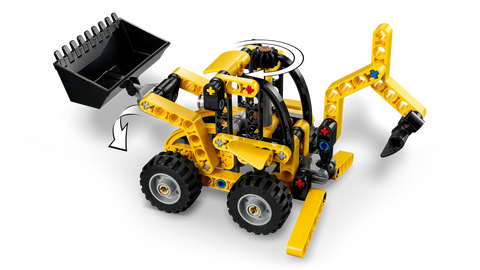 LEG O - Technic Backhoe Loader 42197 104 Pieces