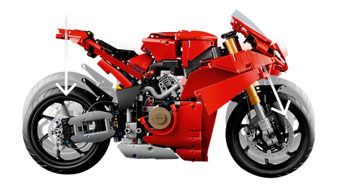 LEGO - Technic Ducati Panigale V4 S Motorcycle 42202 1604 Pieces