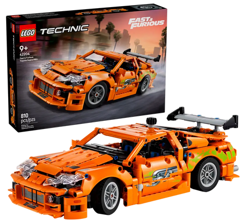 LEGO - Technic Fast and Furious Toyota Supra MK4 42204 810 Pieces