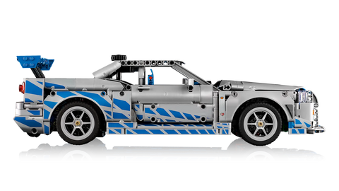 LEGO - Technic 2 Fast 2 Furious Nissan Skyline GT-R (R34) Car 42210 1410 Pieces