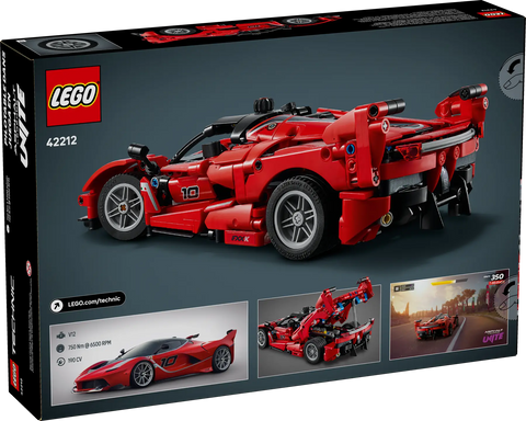 LEGO- Technic Ferrari FXX K 42212 897 Pieces