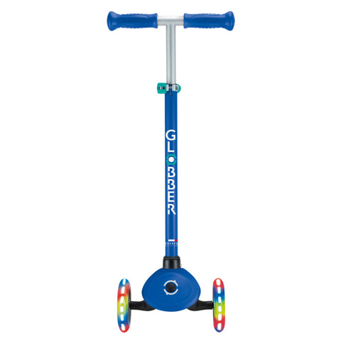 Globber Primo Lights 3-Wheel Scooter Navy Blue 3-7 Years