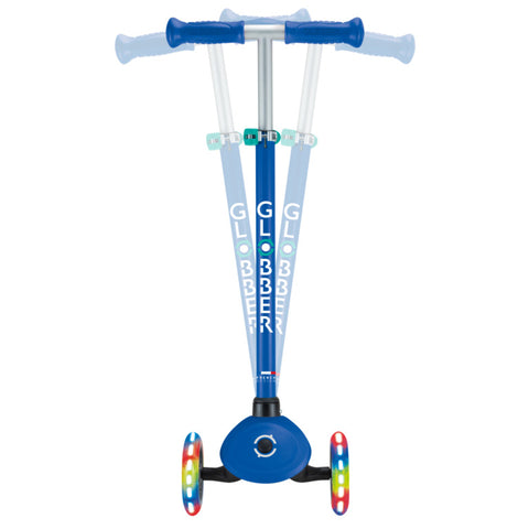 Globber Primo Lights 3-Wheel Scooter Navy Blue 3-7 Years