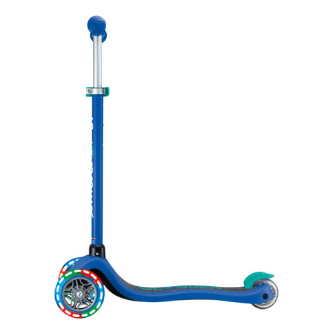 Globber Primo Lights 3-Wheel Scooter Navy Blue 3-7 Years