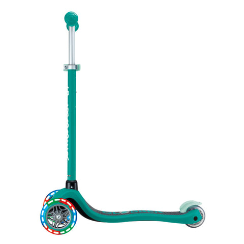 Globber Primo Lights 3-Wheel Scooter Emerald Green 3-7 Years
