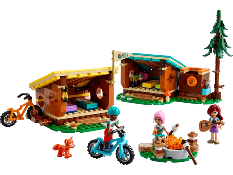 LEGO - Friends Adventure Camp Cozy Cabins 337 Pieces