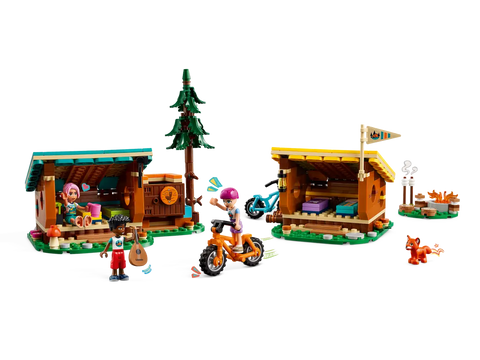 LEGO - Friends Adventure Camp Cozy Cabins 337 Pieces