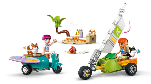LEGO - Friends Surfing Dogs and Scooter Adventure 42641 113 Pieces