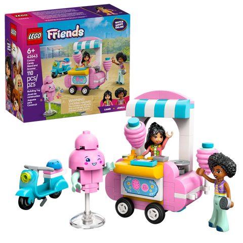 LEGO - Friends Cotton Candy Stand and Scooter 42643 110 Pieces