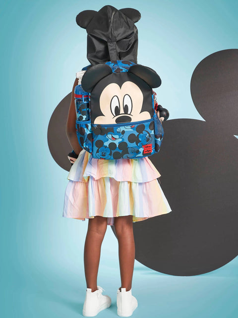 Smiggle Mickey Mouse Junior Character Hoodie Backpack 36cm