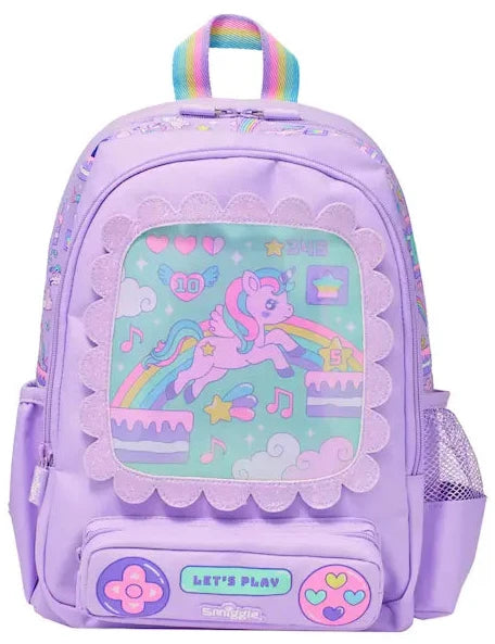 Smiggle Let's Play Unicorn Backpack 26cm