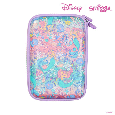 Smiggle Disney Princess Little Mermaid Hardtop Pencil Case