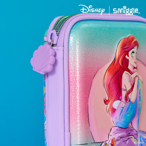 Smiggle Disney Princess Little Mermaid Hardtop Pencil Case