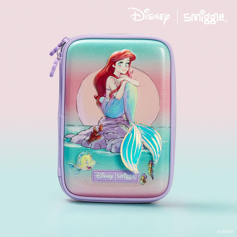 Smiggle Disney Princess Little Mermaid Hardtop Pencil Case