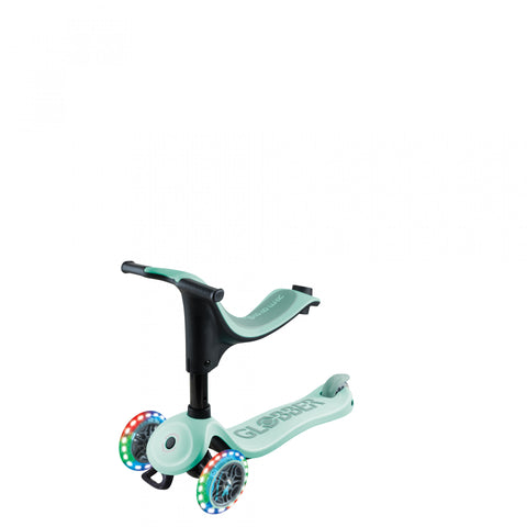 Globber GO UP Sporty Lights Pastel Green Scooter 1-7 Years