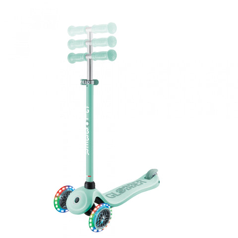 Globber GO UP Sporty Lights Pastel Green Scooter 1-7 Years