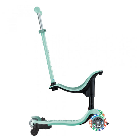 Globber GO UP Sporty Lights Pastel Green Scooter 1-7 Years