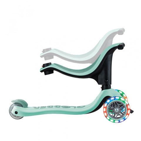 Globber GO UP Sporty Lights Pastel Green Scooter 1-7 Years