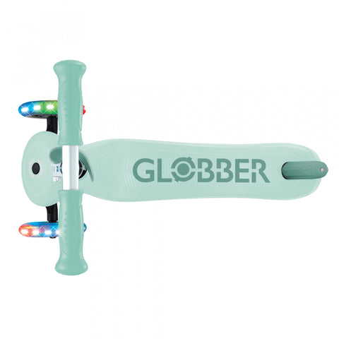 Globber GO UP Sporty Lights Pastel Green Scooter 1-7 Years