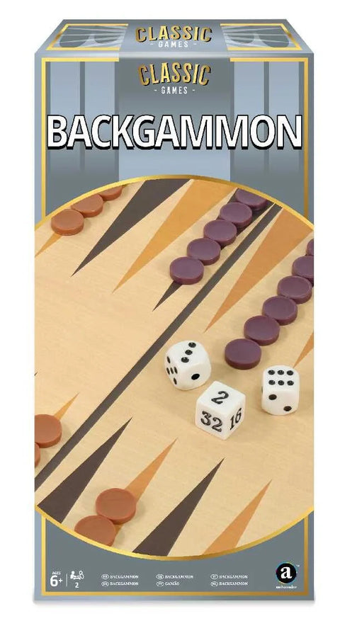 Ambassador Games Classic Games Backgammon