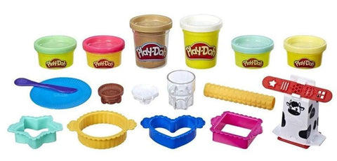 Play-Doh Kitchen Creations Silly Snacks Milk and Cookies Set