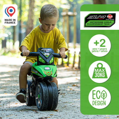 Falk Bud Racing Balance Bike With Silent Wheels