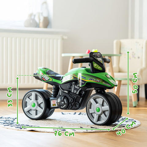 Falk Bud Racing Balance Bike With Silent Wheels