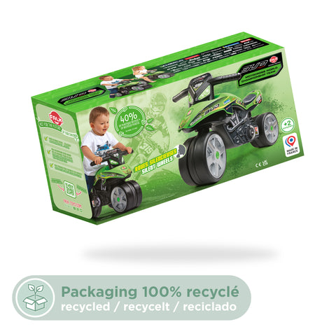 Falk Bud Racing Balance Bike With Silent Wheels