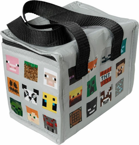 Puckator Minecraft Grey Lunch Bag 21cm