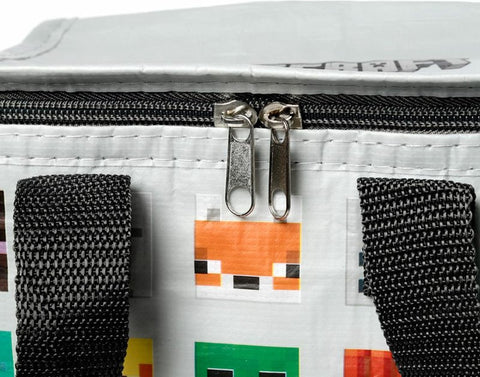 Puckator Minecraft Grey Lunch Bag 21cm