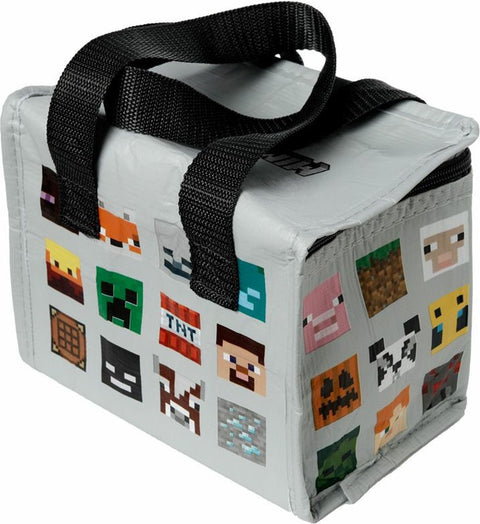 Puckator Minecraft Grey Lunch Bag 21cm