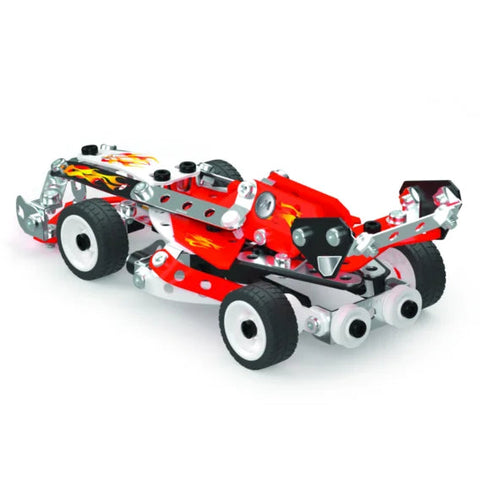 Meccano Masters 10-in-1 Racing Vehicles 25206 225 Pieces
