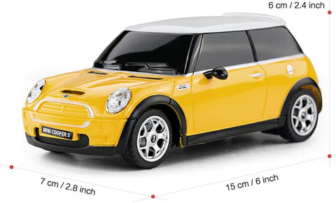 Rastar 1:14 Mini Cooper S Yellow R/C